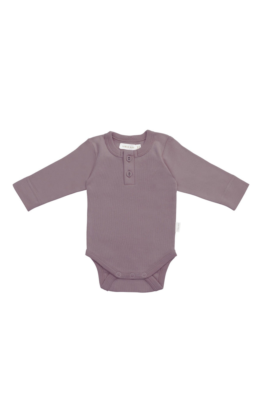 Organic Cotton Long Sleeve Bodysuit - Twilight Childrens Bodysuit from Jamie Kay Australia