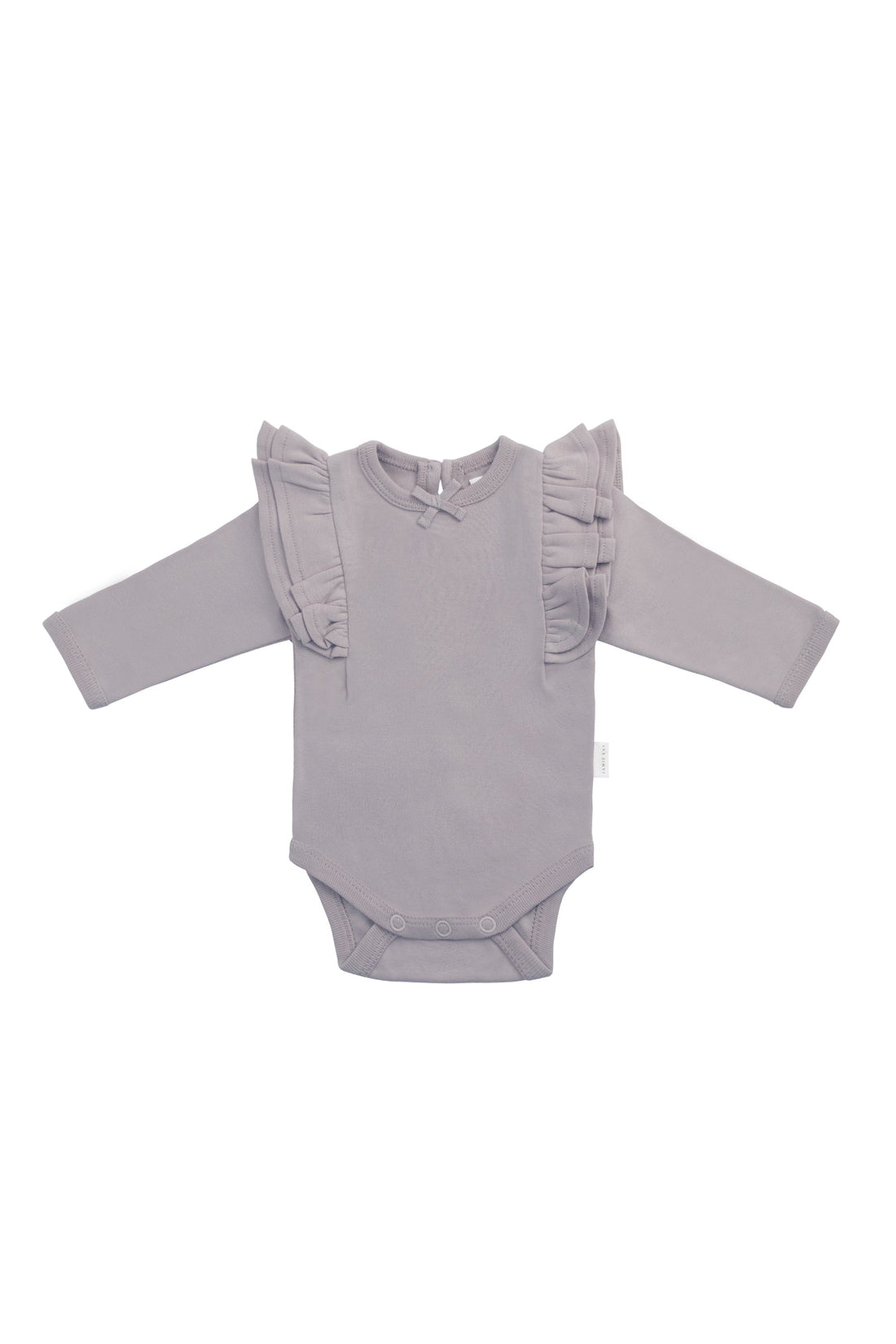 Organic Cotton Maddie Long Sleeve Bodysuit - Moon Childrens Bodysuit from Jamie Kay Australia
