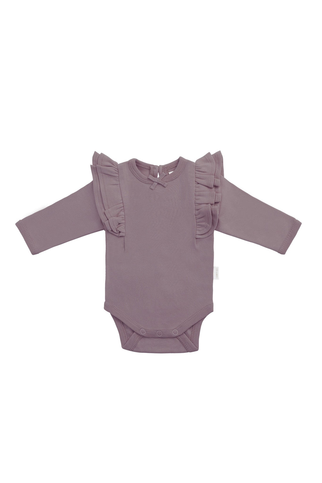 Organic Cotton Maddie Long Sleeve Bodysuit - Twilight Childrens Bodysuit from Jamie Kay Australia