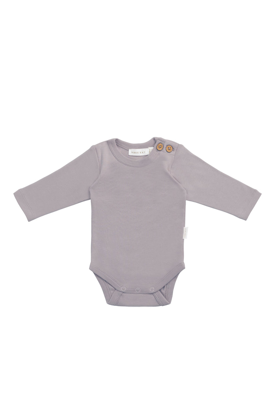 Organic Cotton Marlo Long Sleeve Bodysuit - Moon Childrens Bodysuit from Jamie Kay Australia