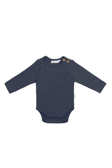 Organic Cotton Marlo Long Sleeve Bodysuit - Orion Childrens Bodysuit from Jamie Kay Australia