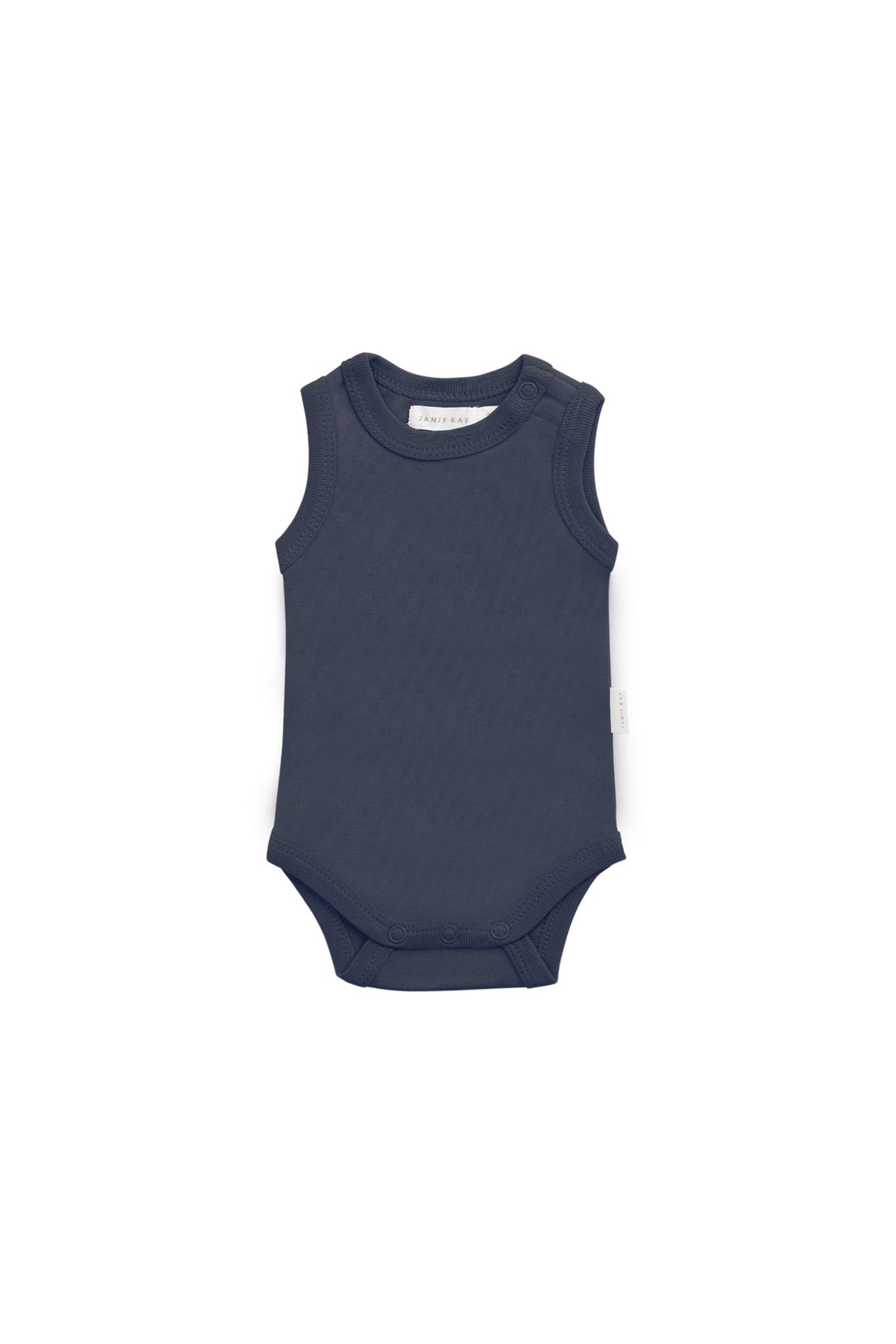 Organic Cotton Marlo Sleeveless Bodysuit - Orion Childrens Bodysuit from Jamie Kay Australia