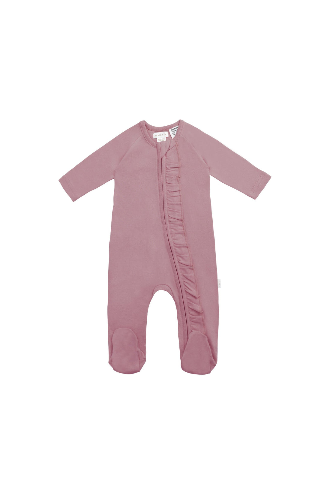 Organic Cotton Melanie Zip Onepiece - Lillium Childrens Onepiece from Jamie Kay Australia
