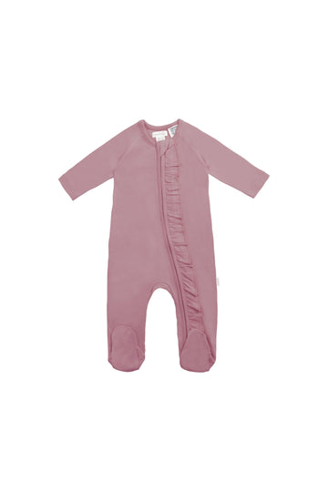 Organic Cotton Melanie Zip Onepiece - Lillium Childrens Onepiece from Jamie Kay Australia