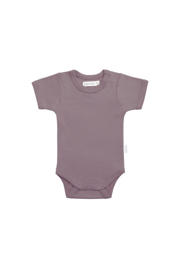 Organic Cotton Olsen Tee Bodysuit - Twilight Childrens Bodysuit from Jamie Kay Australia