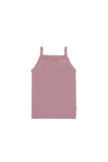 Organic Cotton Singlet - Lillium Childrens Singlet from Jamie Kay Australia