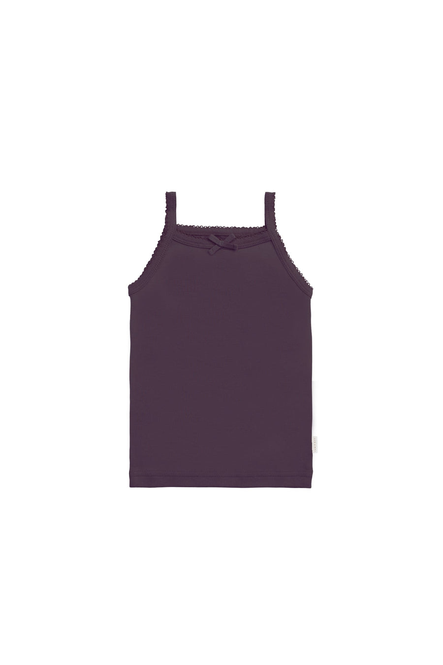 Organic Cotton Singlet - Sugar Plum Childrens Singlet from Jamie Kay Australia