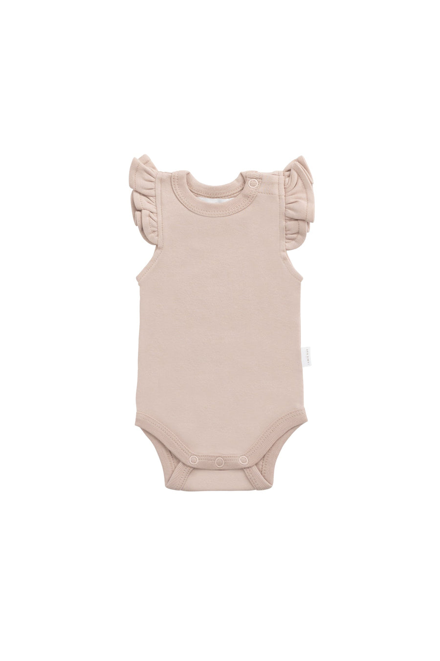 Organic Cotton Fleur Bodysuit - Blushing Berry