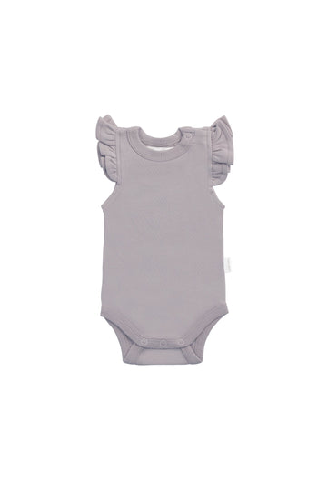 Organic Cotton Maddie Bodysuit - Moon Childrens Bodysuit from Jamie Kay Australia