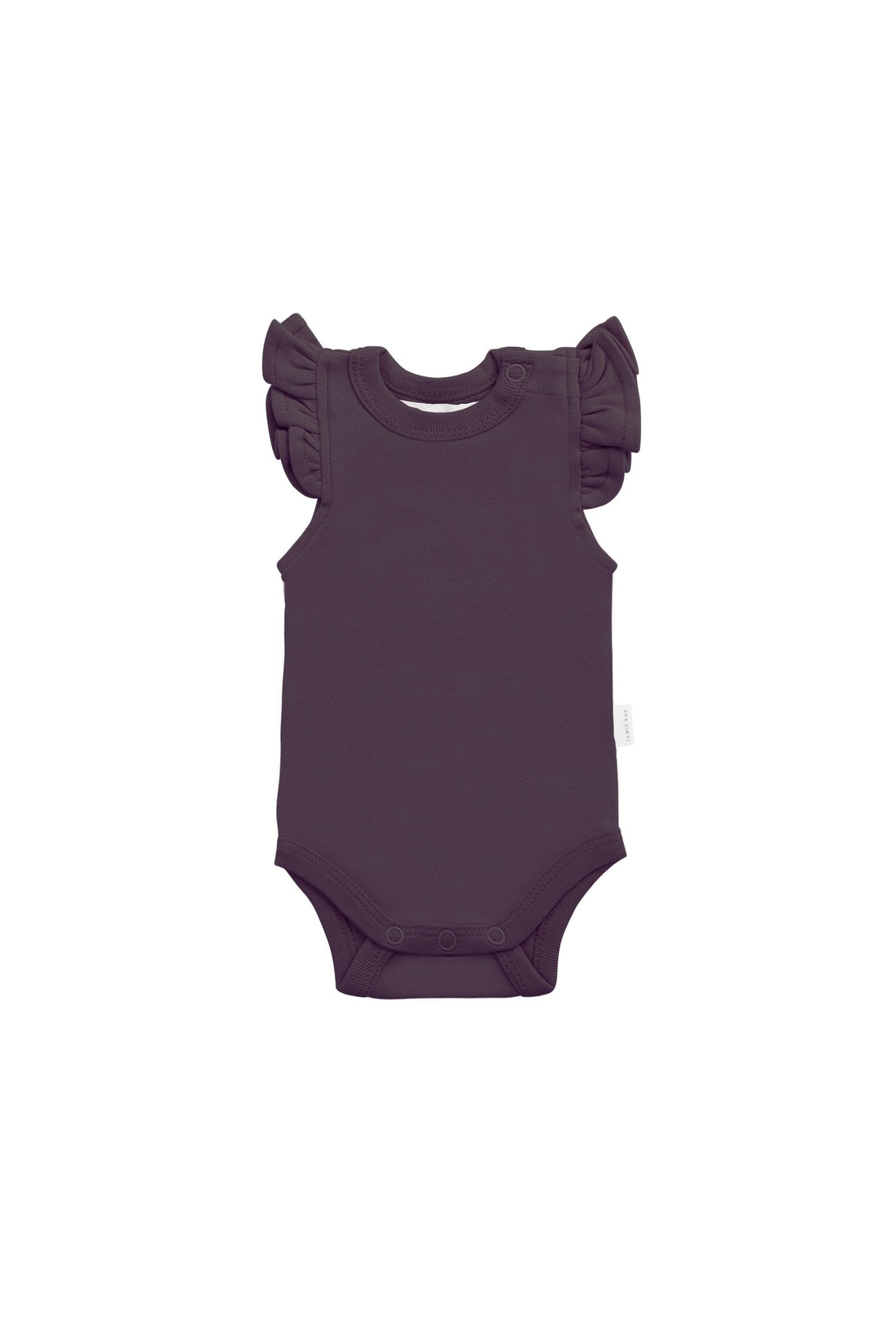 Organic Cotton Maddie Bodysuit - Sugar Plum Childrens Bodysuit from Jamie Kay Australia