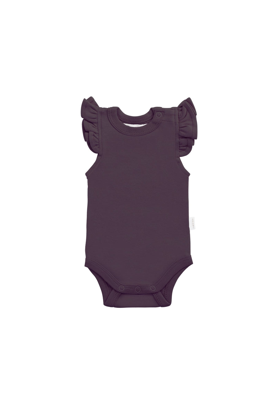 Organic Cotton Maddie Bodysuit - Sugar Plum Childrens Bodysuit from Jamie Kay Australia