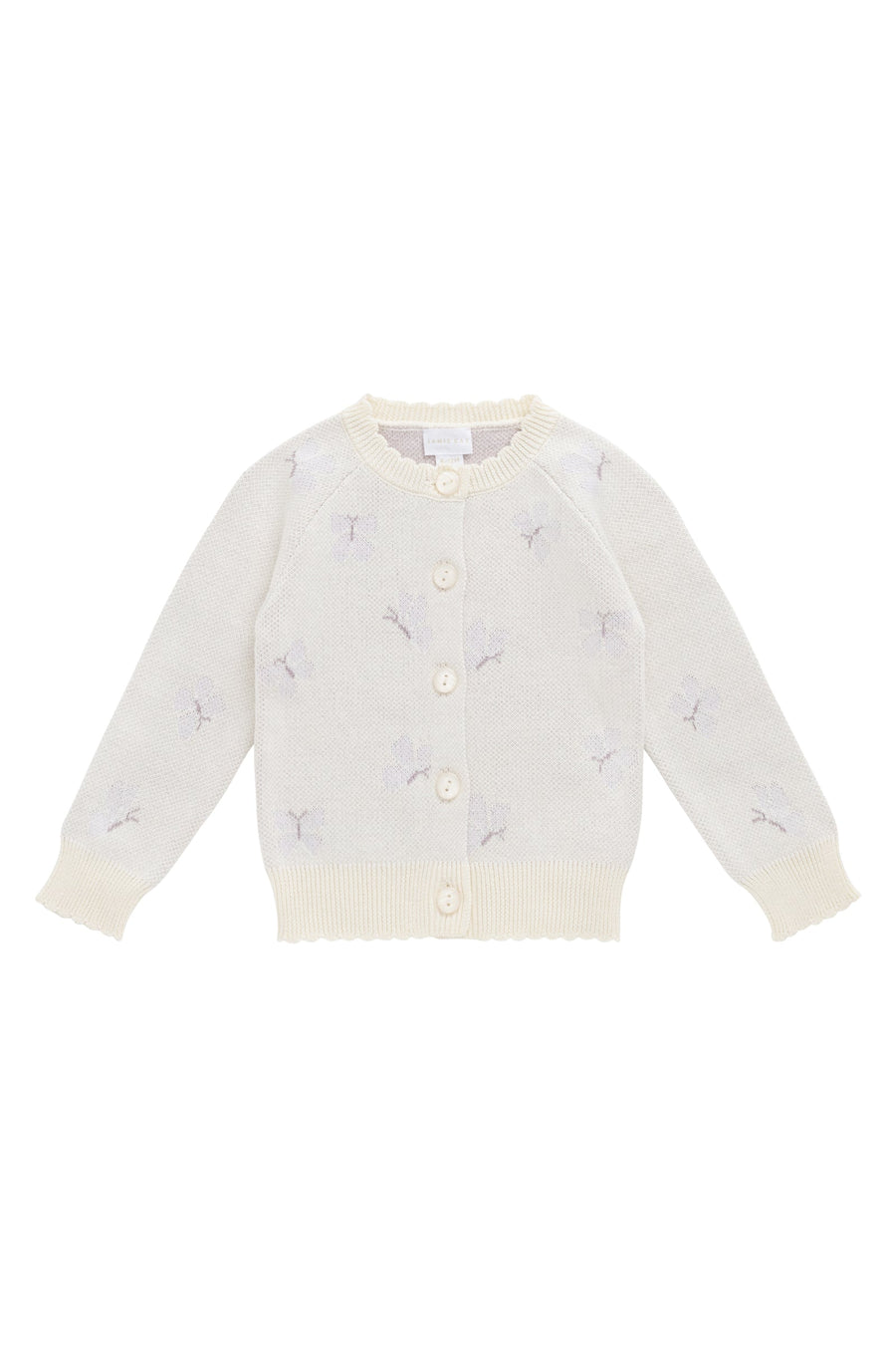 Jamie Cardigan - Parchment Jamie's Atrium Childrens Cardigan from Jamie Kay Australia