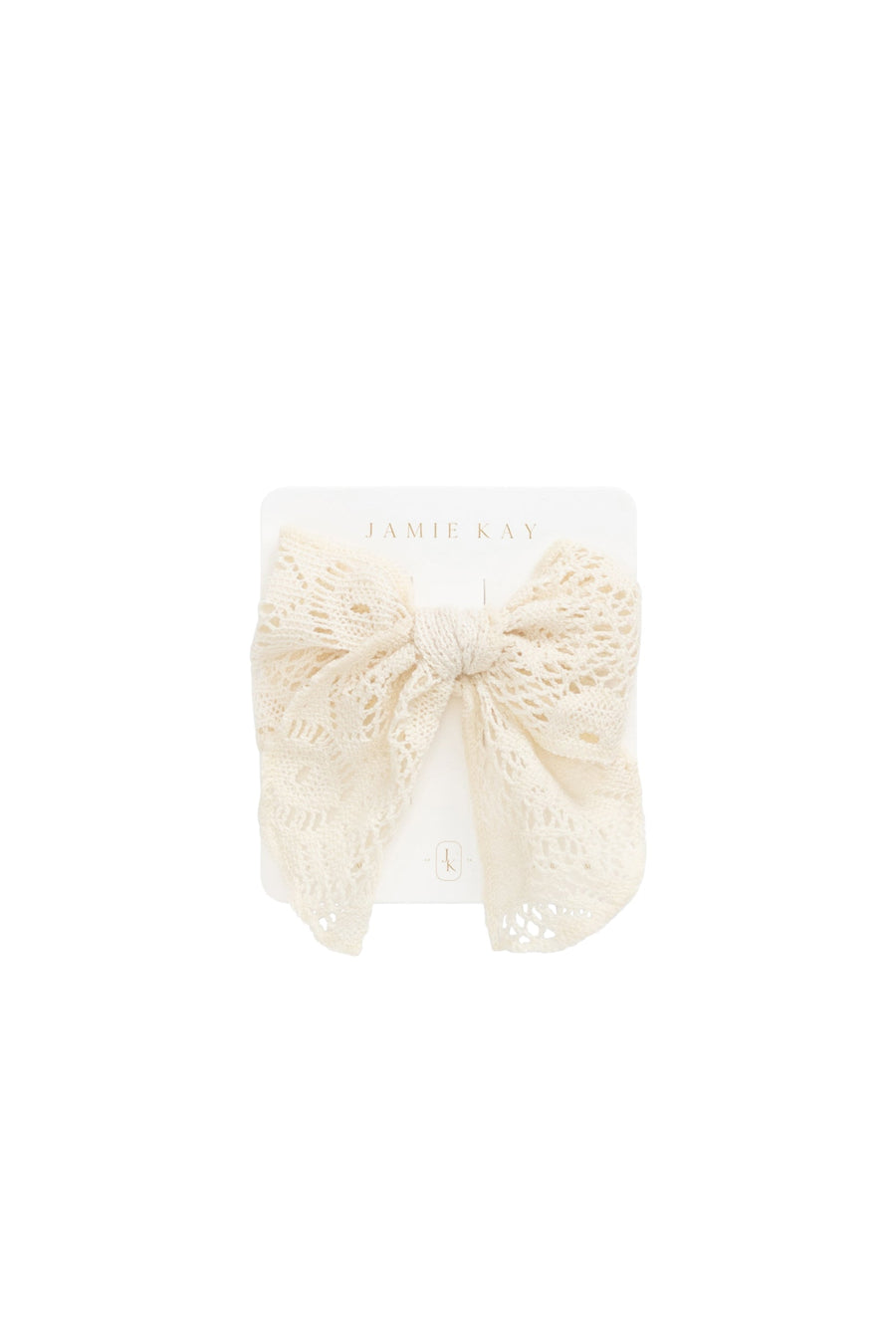 Lili Bow - Antique White Childrens Bow from Jamie Kay Australia