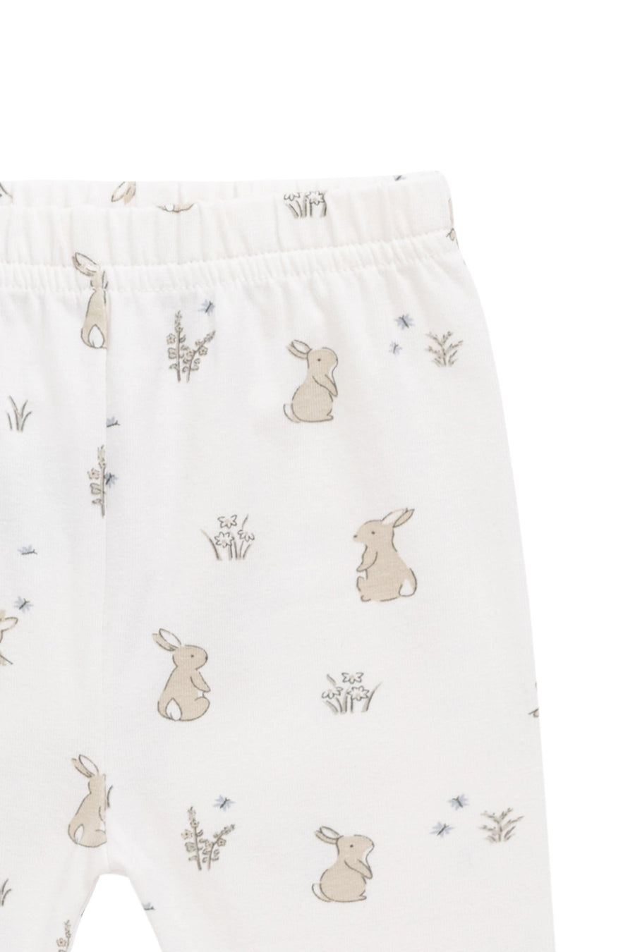 Organic Cotton Everyday Legging - Lapin Jardin Childrens Legging from Jamie Kay Australia
