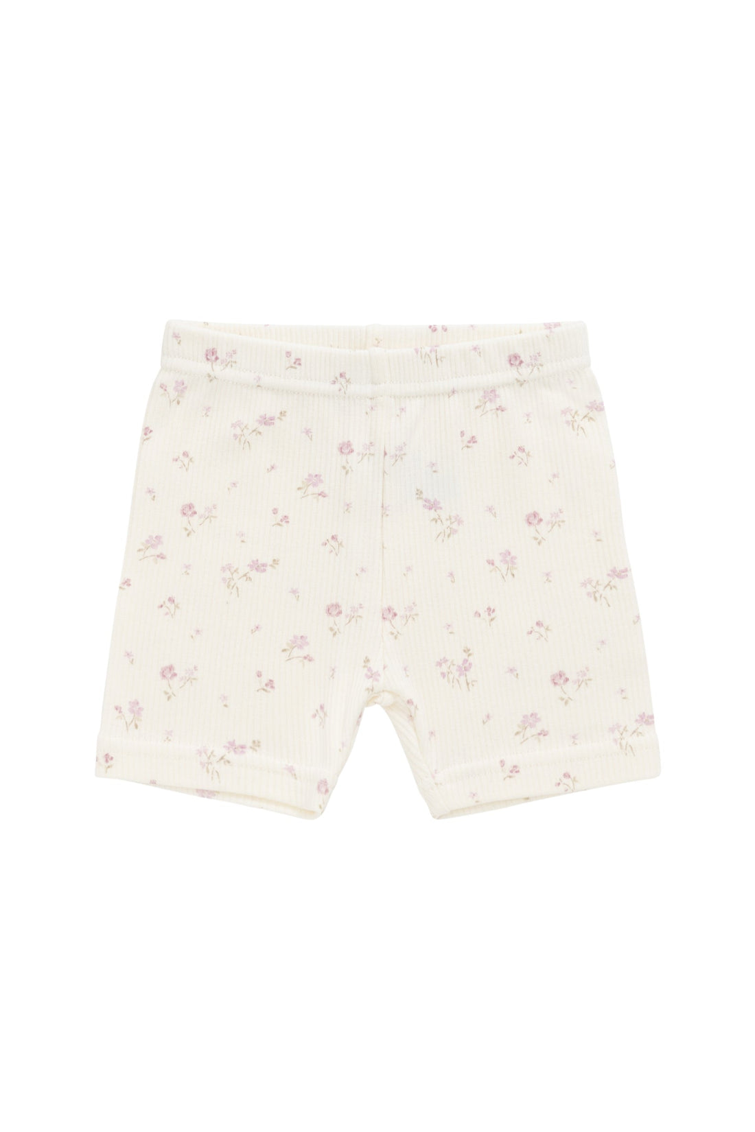 Organic Cotton Fine Rib Everyday Bike Short - Caroline Egret Childrens Short from Jamie Kay Australia