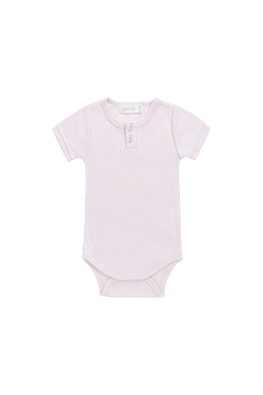 Organic Cotton Modal Darcy Rib Tee Bodysuit - Cassia Childrens Bodysuit from Jamie Kay Australia