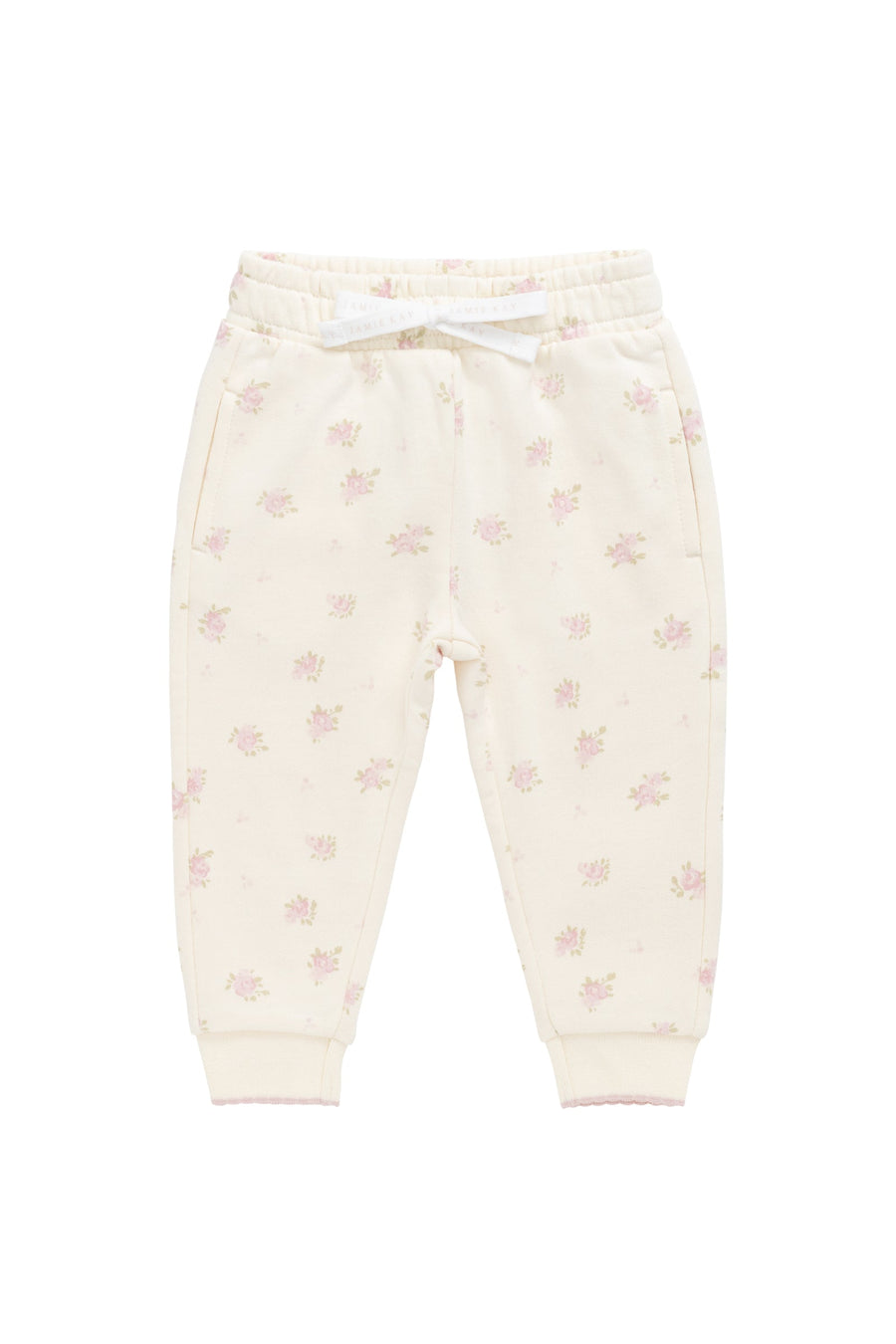 Organic Cotton Monroe Track Pant - Simone Egret Childrens Sweatshirting from Jamie Kay Australia