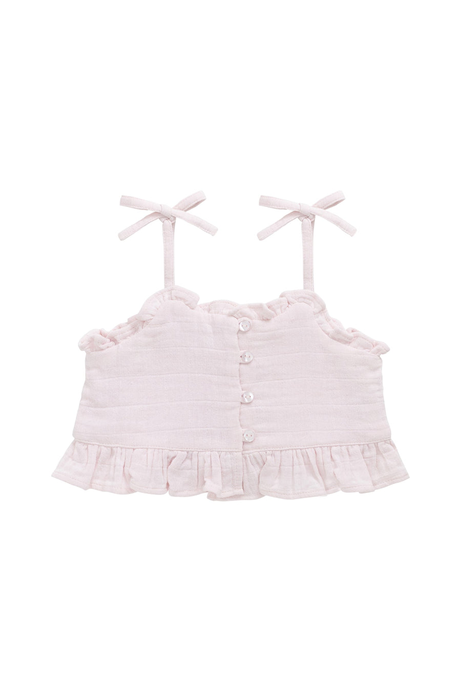 Organic Cotton Muslin Mirabel Top - Cassia Childrens Top from Jamie Kay Australia