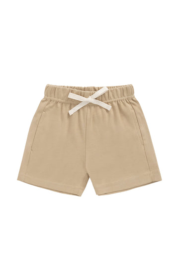 Pima Cotton Jalen Short - Hay Childrens Short from Jamie Kay Australia