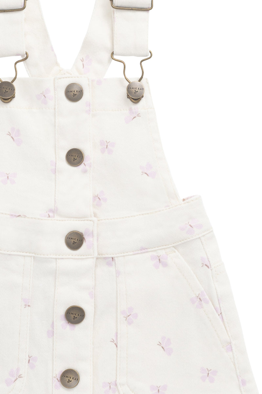 Vintage Overall Dress - Parchment Jamie's Atrium Childrens Overall from Jamie Kay Australia