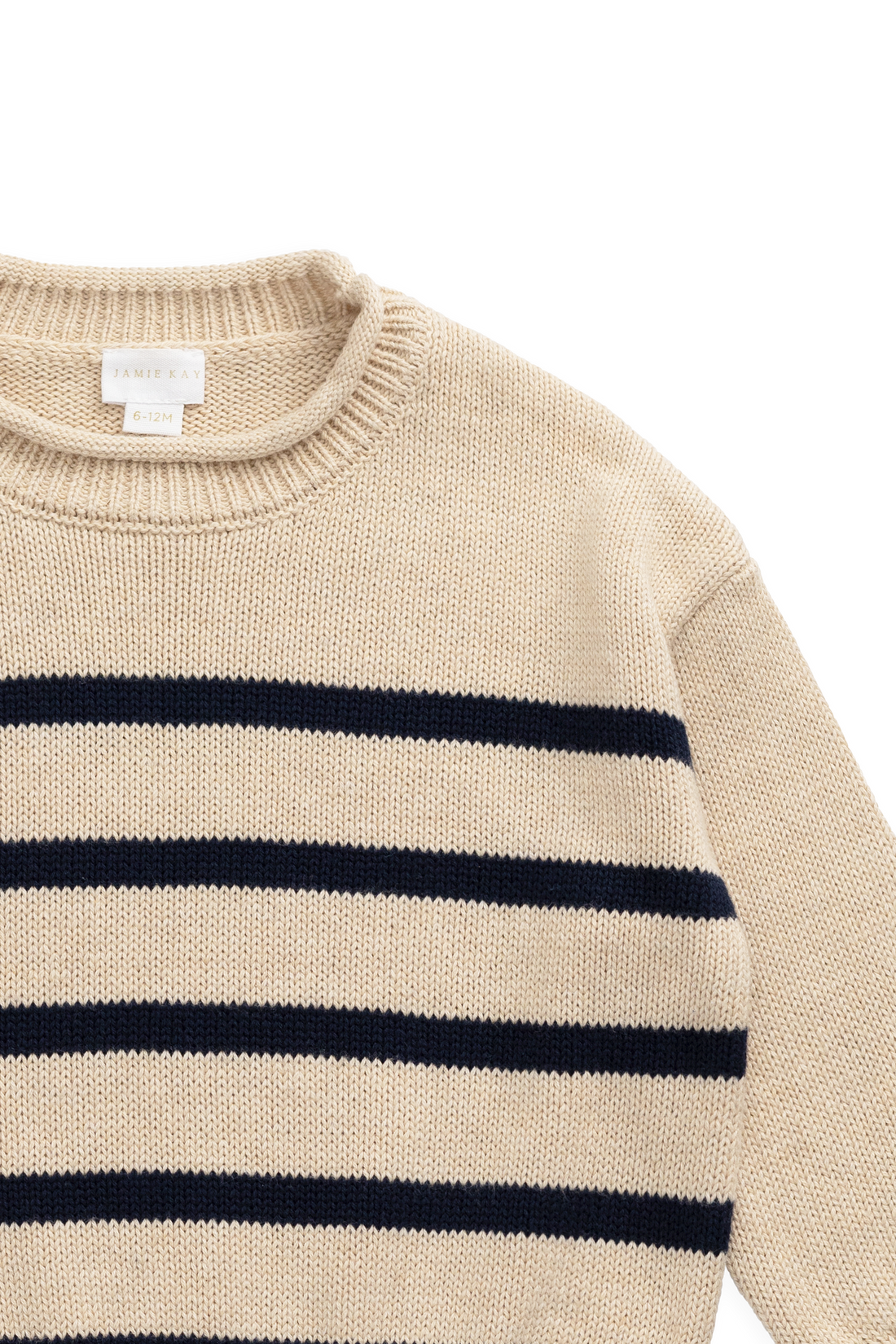 Jackson Knitted Jumper - Jackson Stripe Childrens Jumper from Jamie Kay Australia