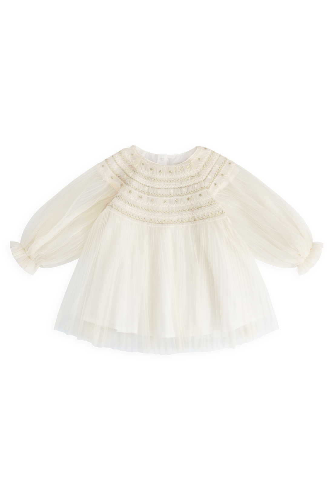 Lydie Tulle Dress - Snow Angel Childrens Dress from Jamie Kay Australia