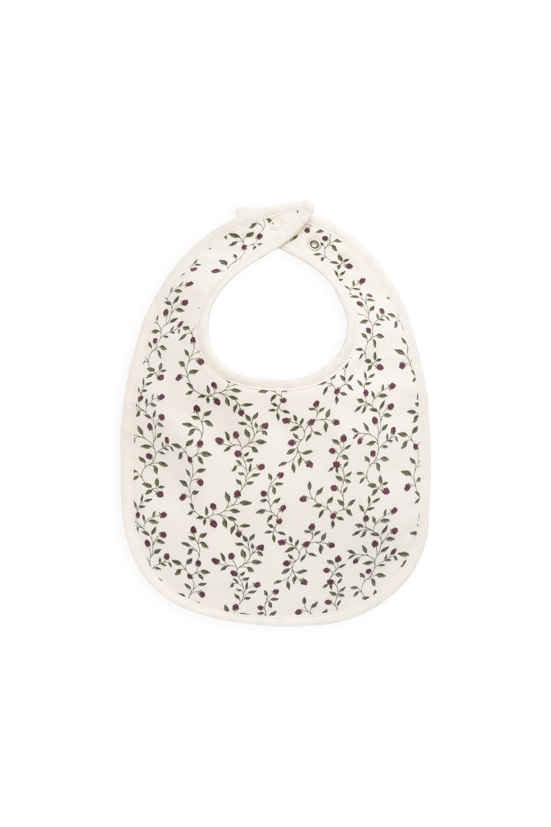 Organic Cotton Bib - Mulberries Childrens Bib from Jamie Kay Australia
