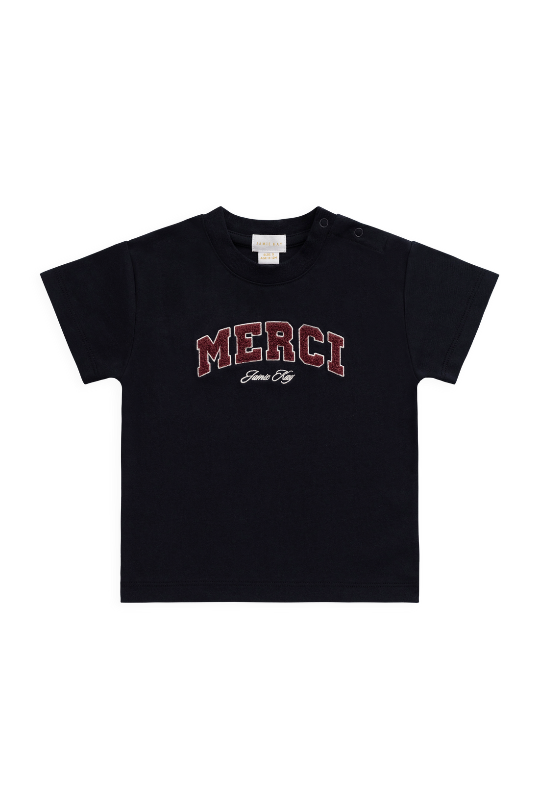 Organic Cotton Bjorn Tee - Maritime Merci Childrens Top from Jamie Kay Australia