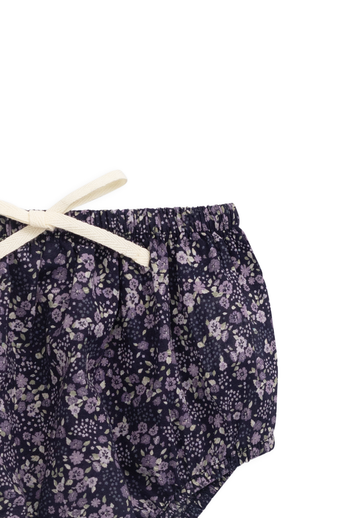 Organic Cotton Classic Bloomer - Violet Floral Childrens Bloomer from Jamie Kay Australia