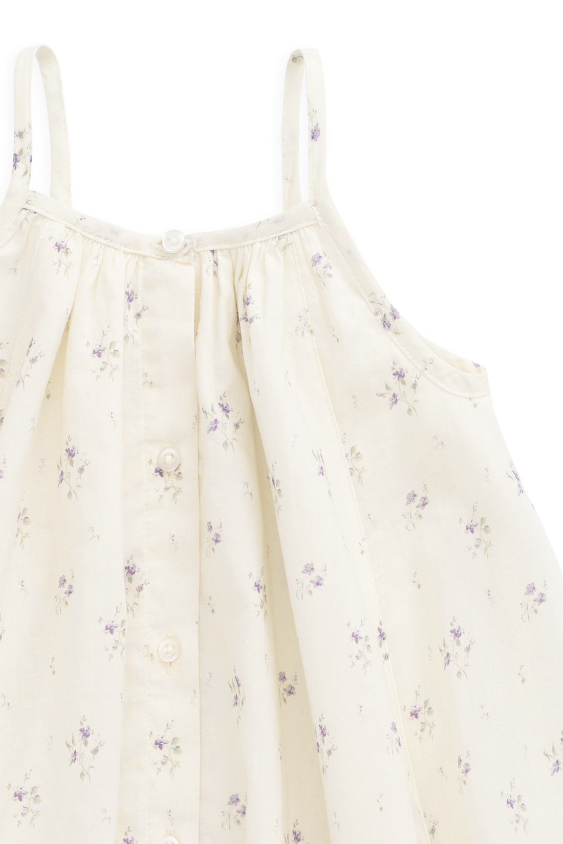 Organic Cotton Cosette Dress - Jade Floral Childrens Dress from Jamie Kay Australia