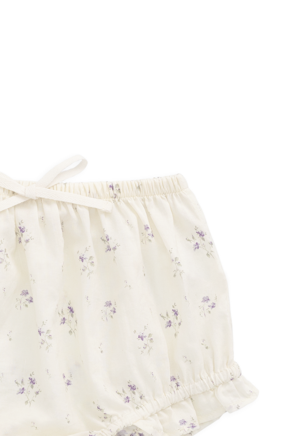 Organic Cotton Frill Bloomer - Jade Floral Childrens Bloomer from Jamie Kay Australia