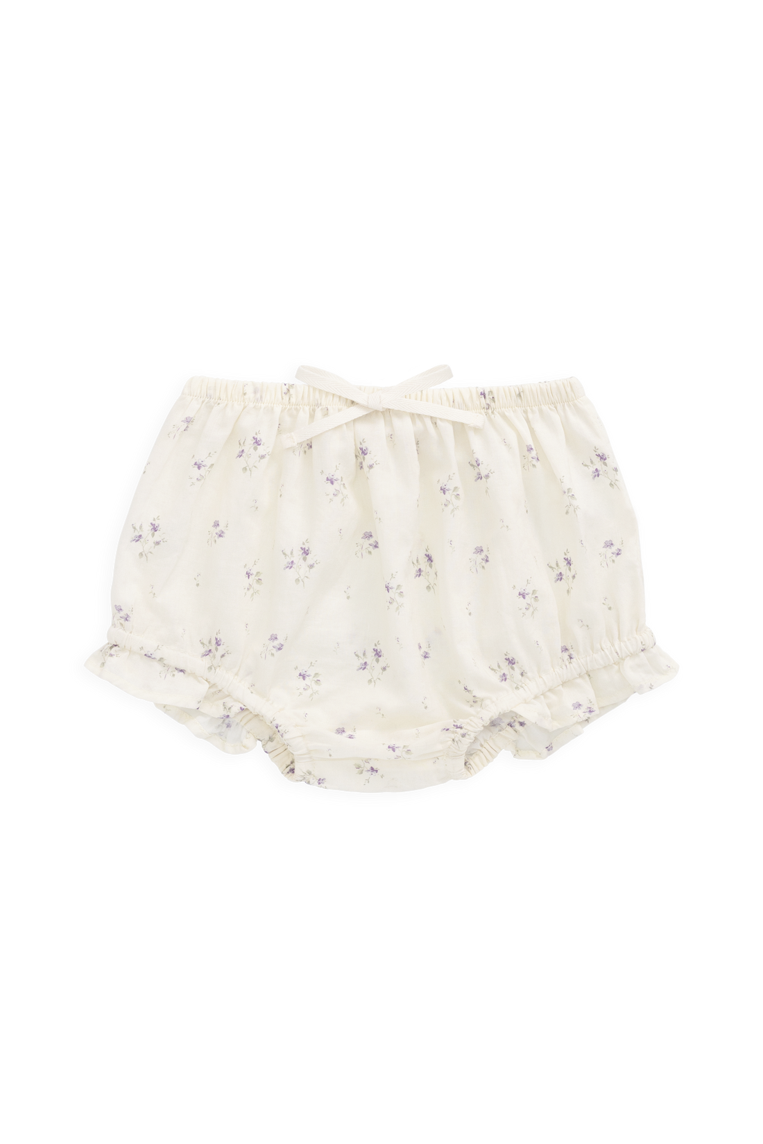 Organic Cotton Frill Bloomer - Jade Floral Childrens Bloomer from Jamie Kay Australia