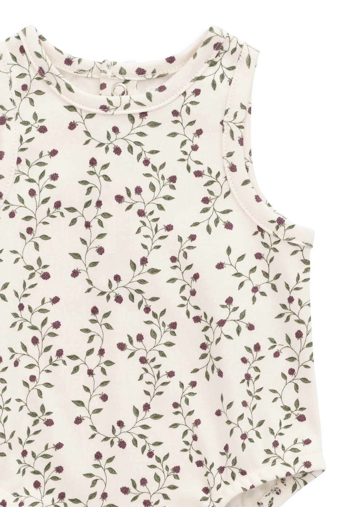 Organic Cotton Lionel Playsuit - Mulberries Childrens Playsuit from Jamie Kay Australia