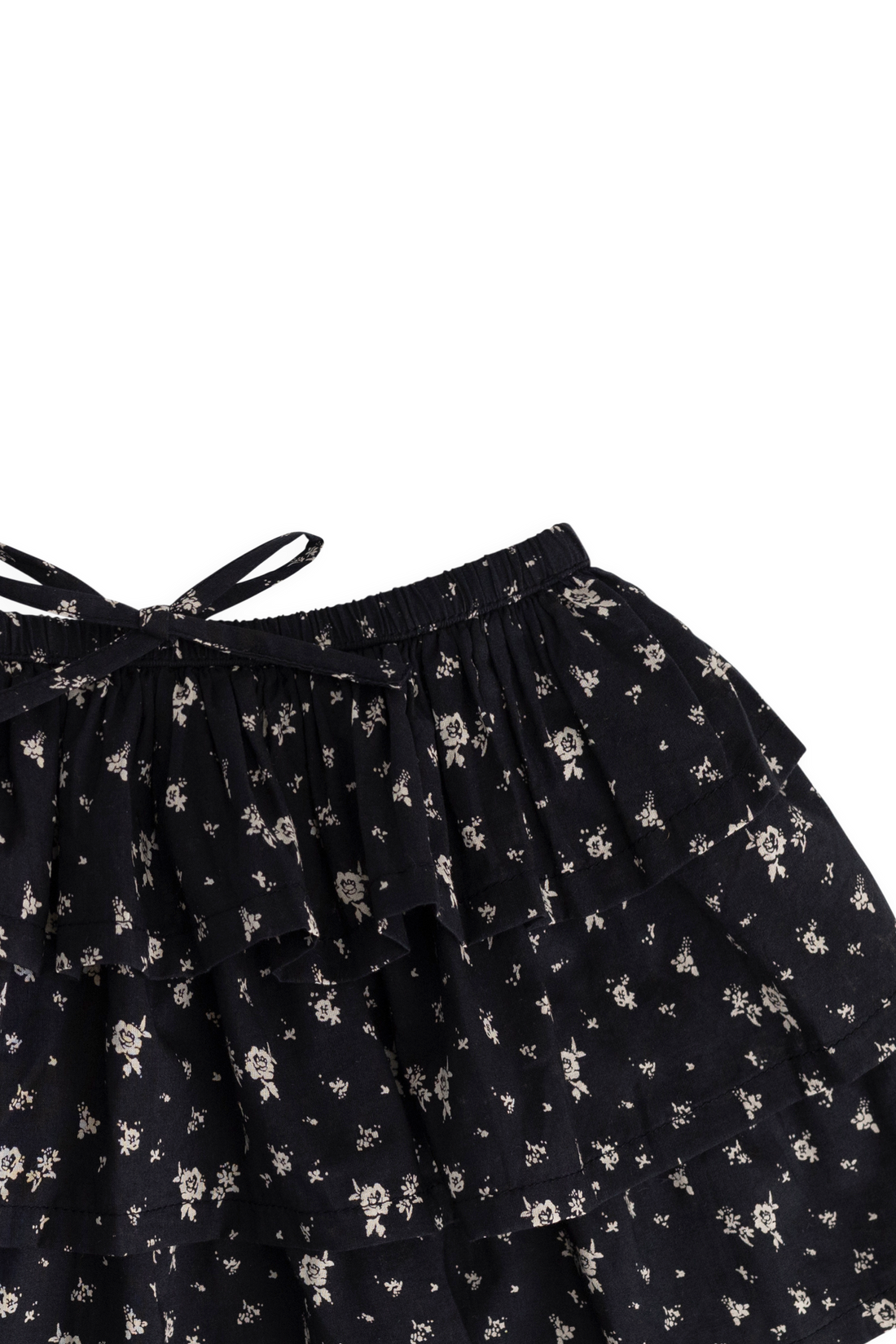 Organic Cotton Mariette Skirt - Huguette Graphite Childrens Skirt from Jamie Kay Australia