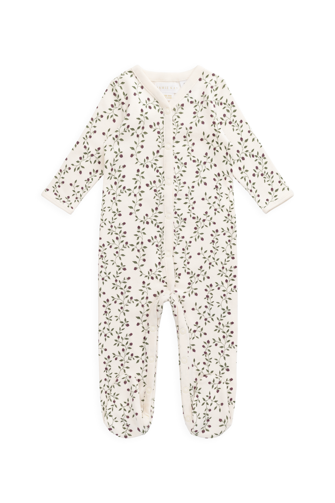 Organic Cotton Murphy Onepiece - Mulberries Childrens Onepiece from Jamie Kay Australia