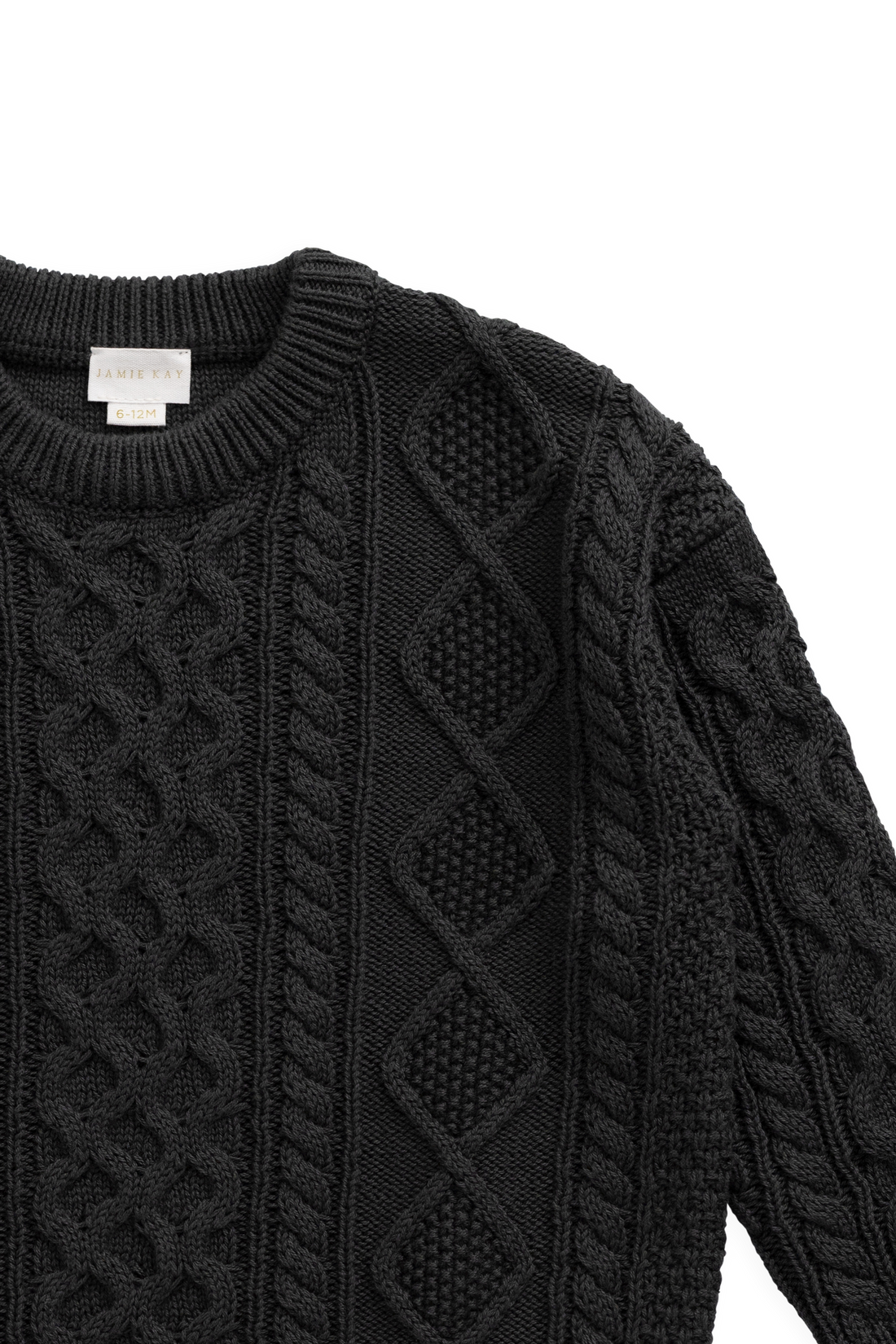 Sawyer Knit Jumper - Umber Childrens Jumper from Jamie Kay Australia