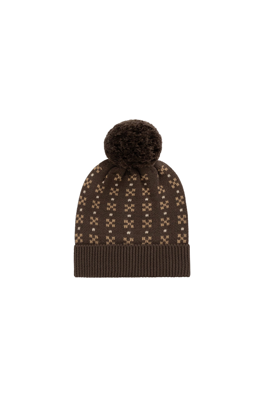 Bertie Hat - Fairisle Desert Palm Childrens Hat from Jamie Kay Australia