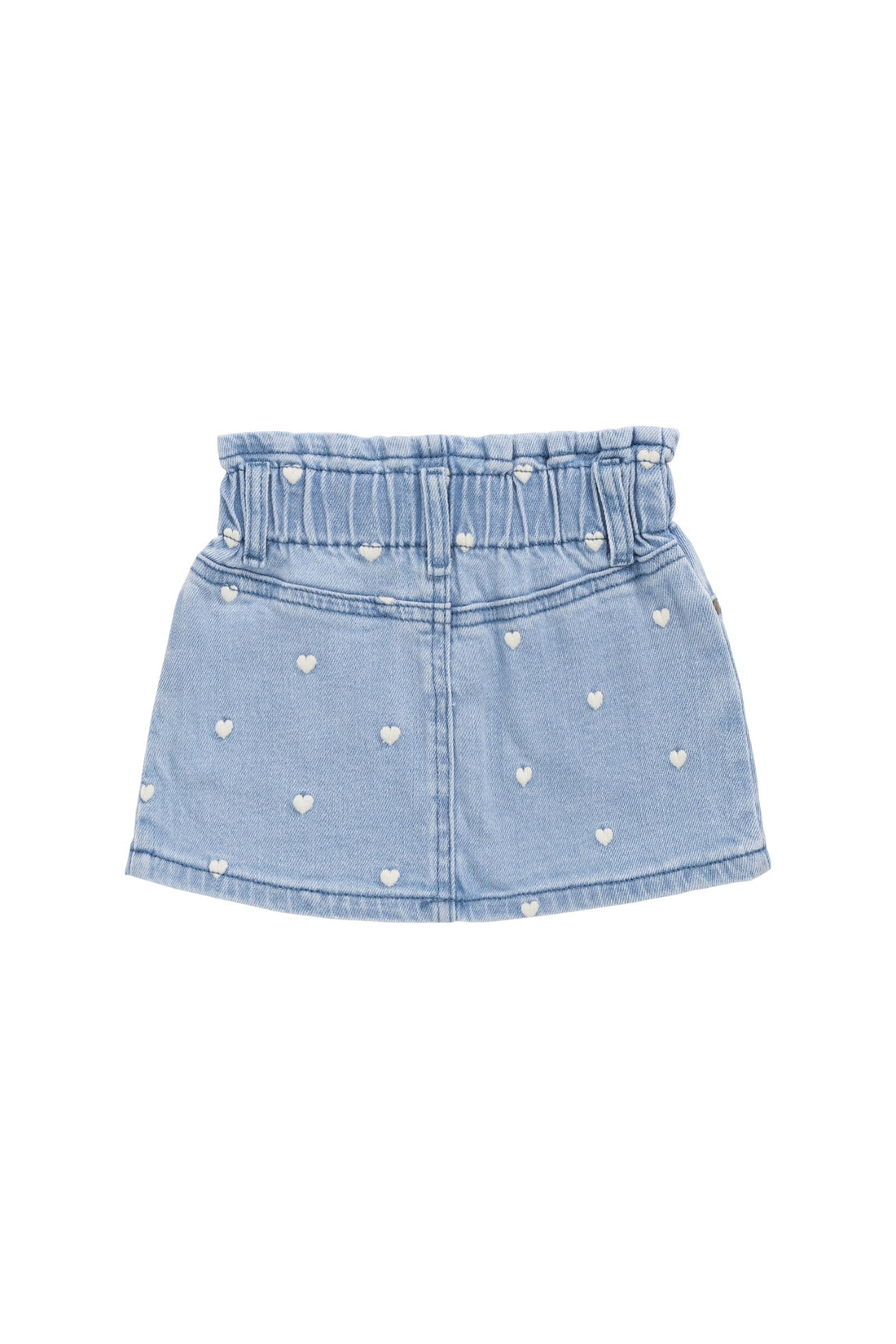 Briella Skirt - Petite Heart Denim Childrens Skirt from Jamie Kay Australia
