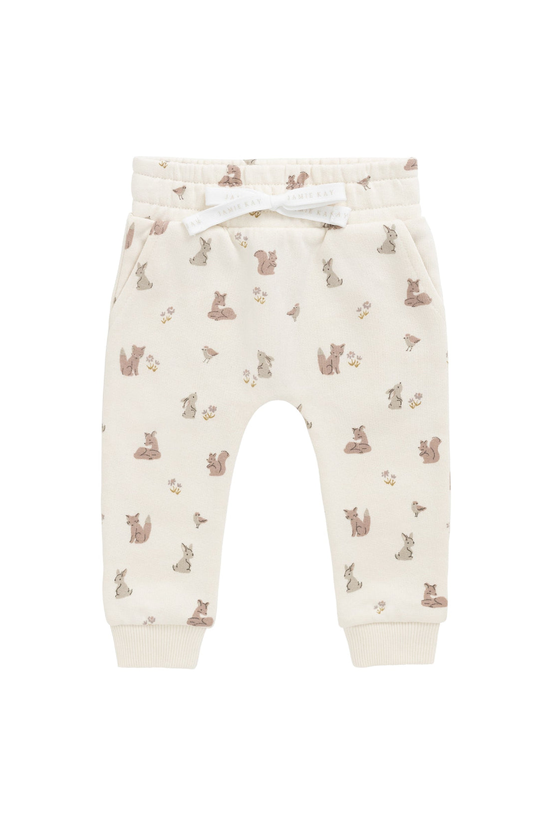 Organic Cotton Flynn Track Pant - Forest Friends Childrens Pant from Jamie Kay Australia