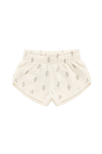 Organic Cotton Monroe Short - Rachelle Blue Fox Childrens Short from Jamie Kay Australia