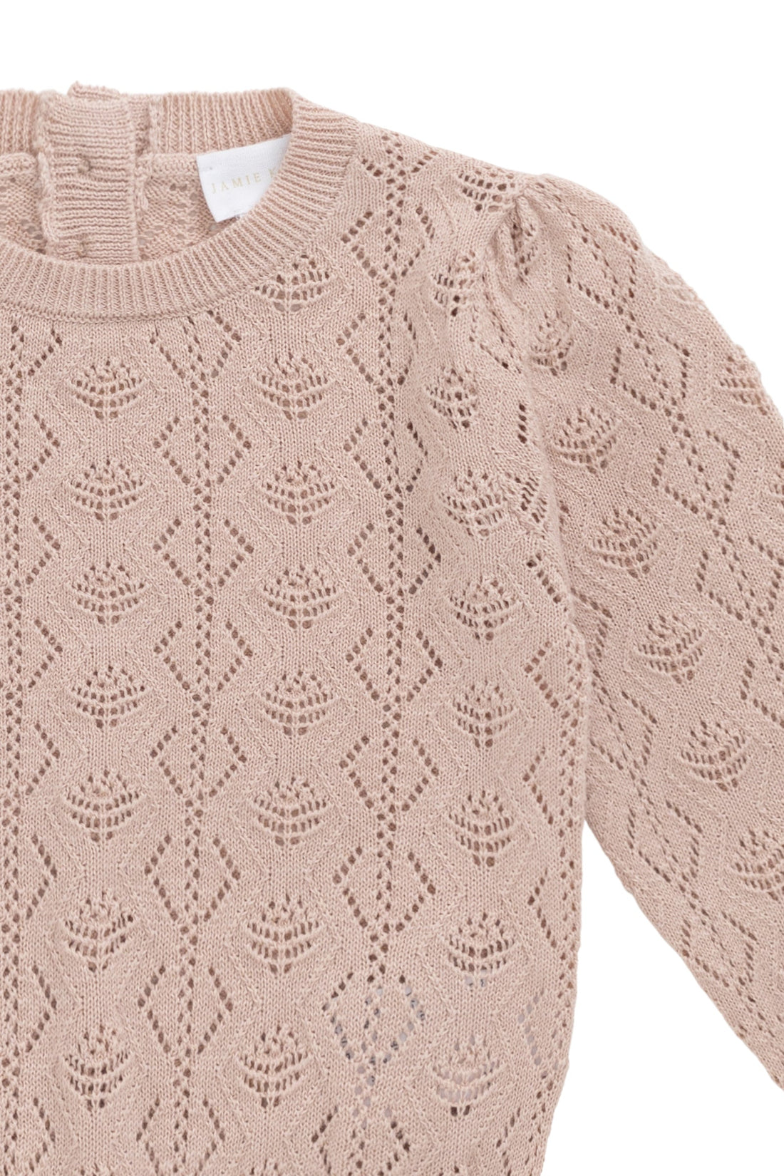 Mila Jumper - Chalky Pink Childrens Jumper from Jamie Kay Australia