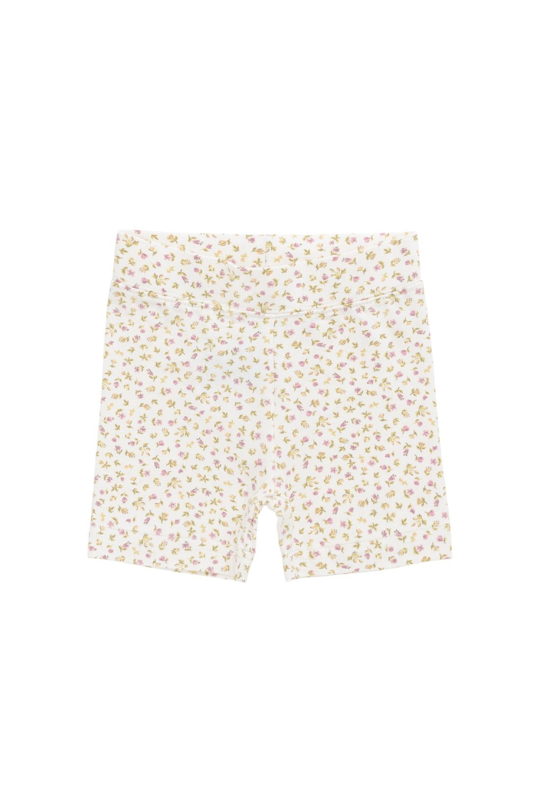 Organic Cotton Everyday Bike Short - Pippa Pink Childrens Short from Jamie Kay Australia