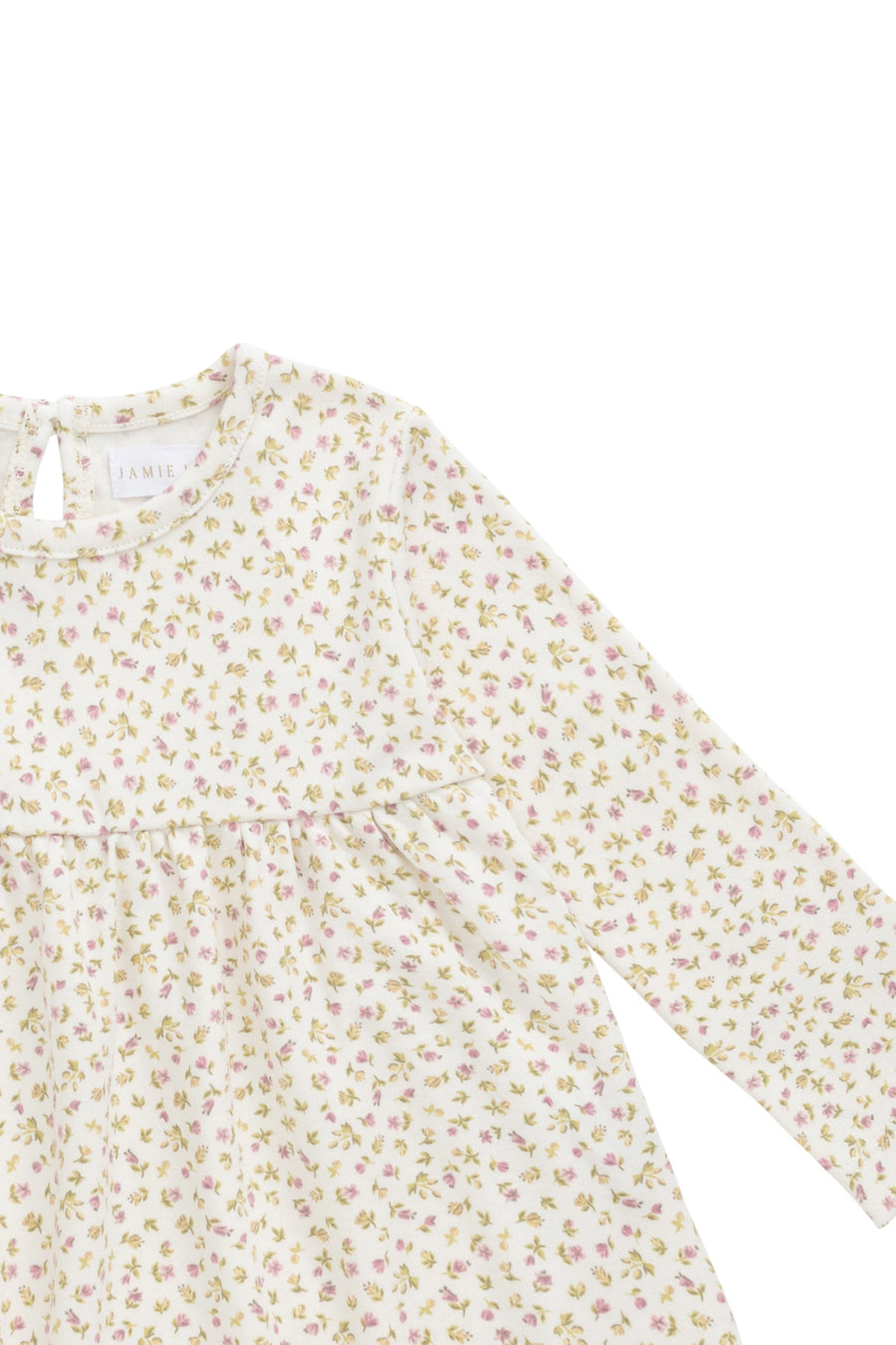 Organic Cotton Sage Top - Pippa Pink Childrens Top from Jamie Kay Australia