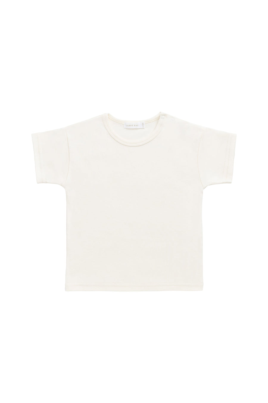 Pima Cotton Hunter Tee - Cloud Childrens Top from Jamie Kay Australia
