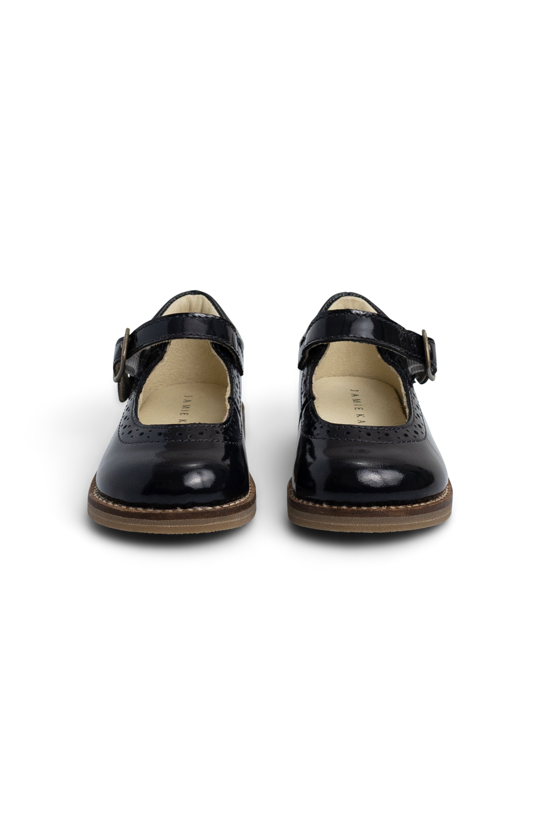 Eliane Flat - Patent Navy Childrens Footwear from Jamie Kay Australia