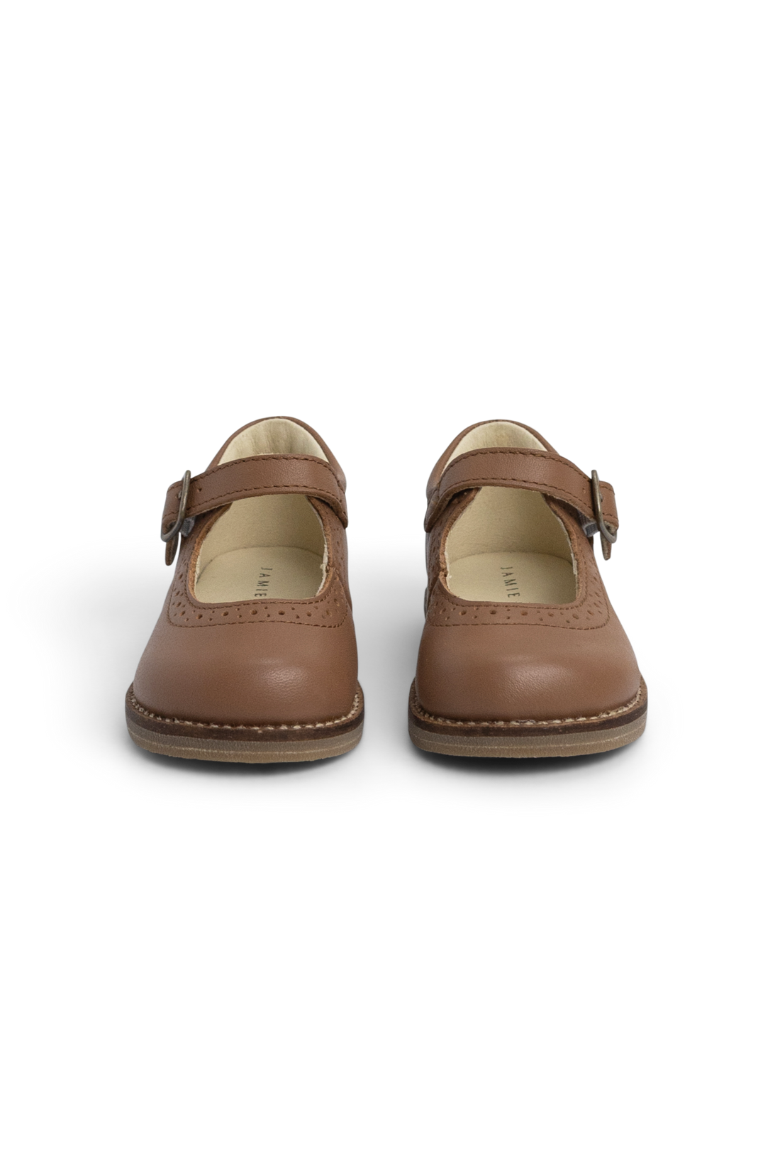 Eliane Flat - Tan Childrens Footwear from Jamie Kay Australia