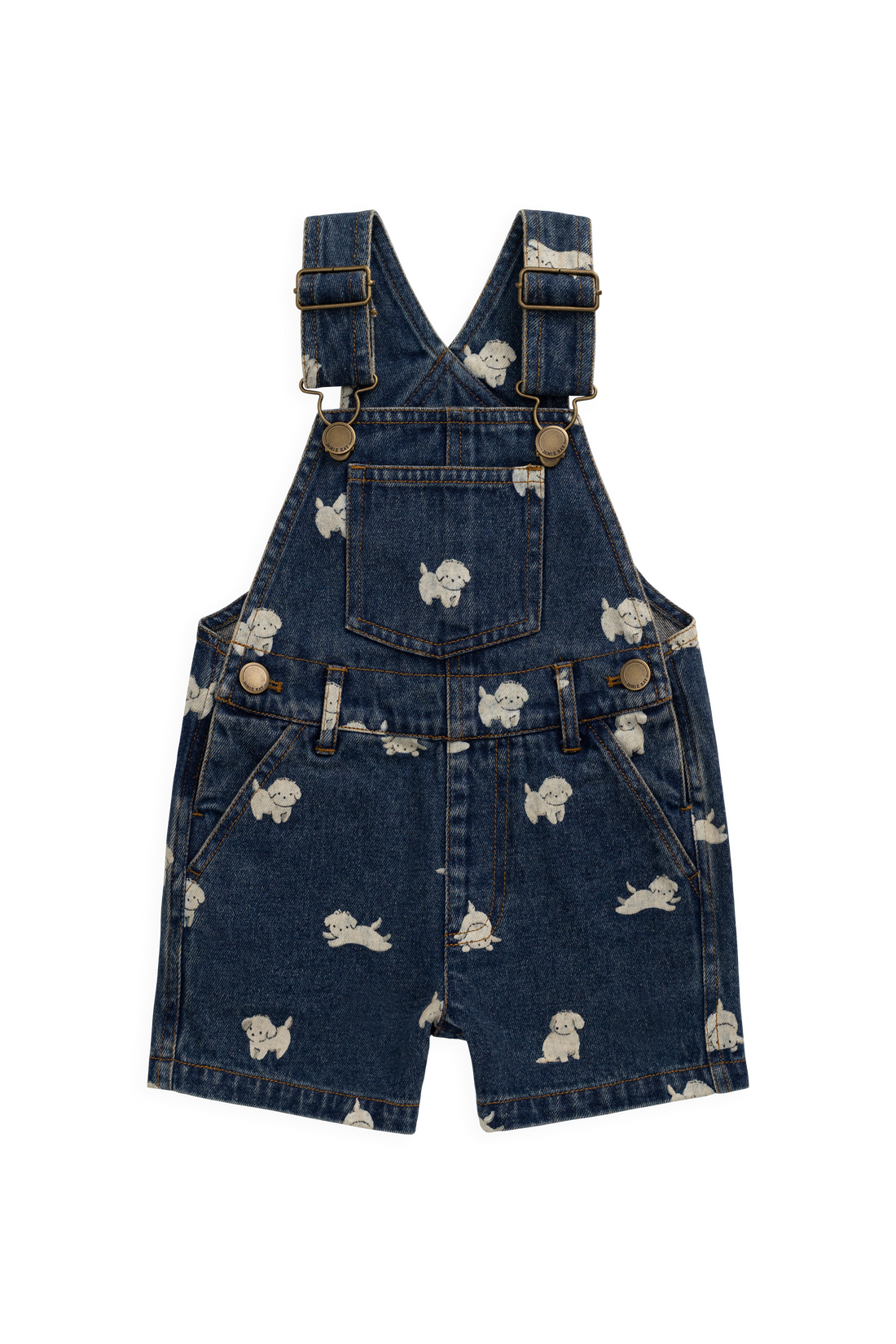Fenix Short Overall - Finnegan Denim Childrens Overall from Jamie Kay Australia