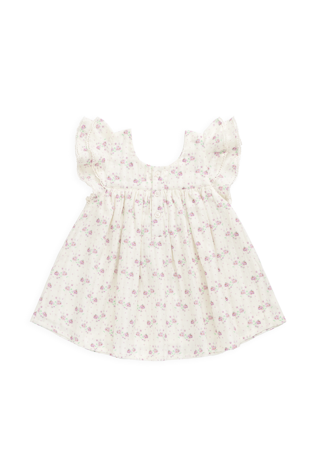 Organic Cotton Caroline Dress - Molly Lilac Childrens Dress from Jamie Kay Australia