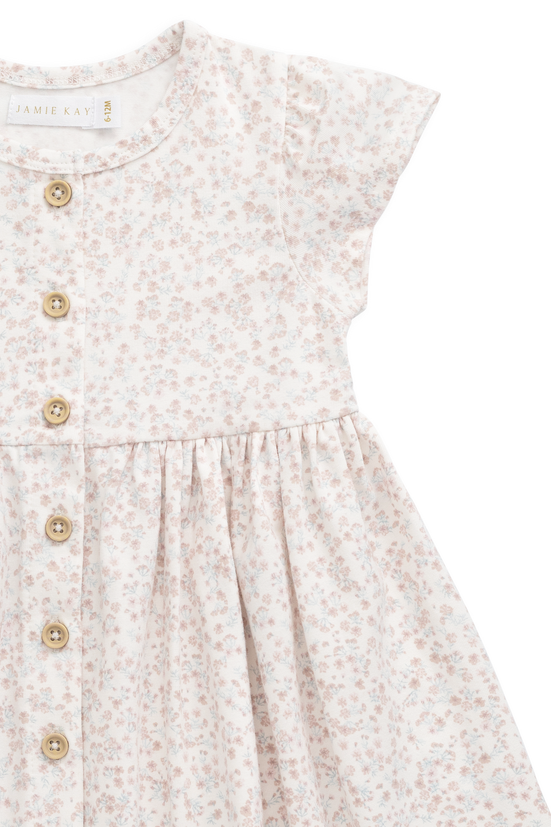 Organic Cotton Dahlia Dress - Posy Milk Childrens Dress from Jamie Kay Australia