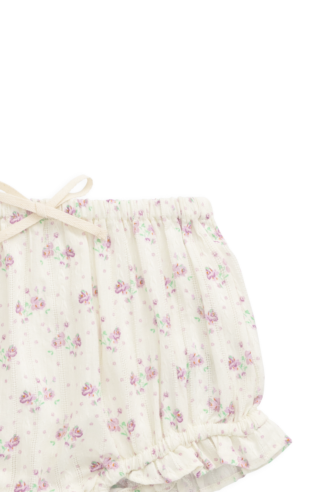 Organic Cotton Frill Bloomer - Molly Lilac Childrens Bloomer from Jamie Kay Australia